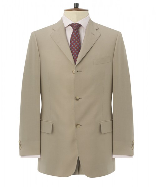 The Glenny Darjeeling Three-Button Half-Lined Travel Suit - Made